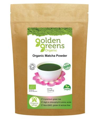 Golden Greens Organic Japanese Ceremonial Matcha Tea Powder 50 g