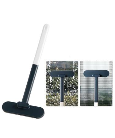 Window Screen Cleaner Brush Mesh Screen Lint Brush Window Screen Cleaning Brush Washing Equipment Multifunctional Cleaning Brush(Blue)