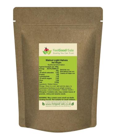 Chilean Walnut Light Halves Hand Cracked (1kg)