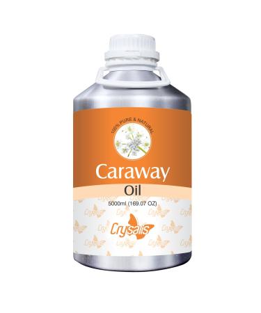 Crysalis Caraway Pure Essential Oil (Carum carvi) Steam Distilled Essential Oil -5000ml 5.00 l (Pack of 1)