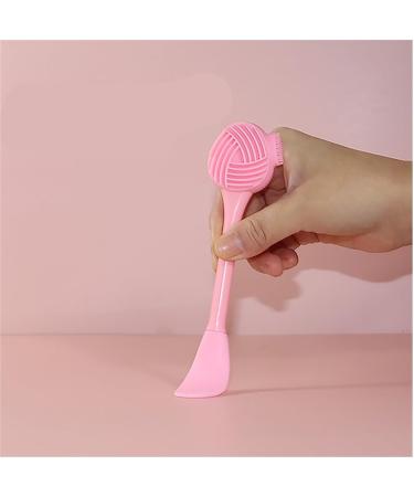 Double Head Facial Brush - Exfoliating Scrub & Massage Tool for Skincare | International Shipping Available - Buy Online on SooperMarket.com