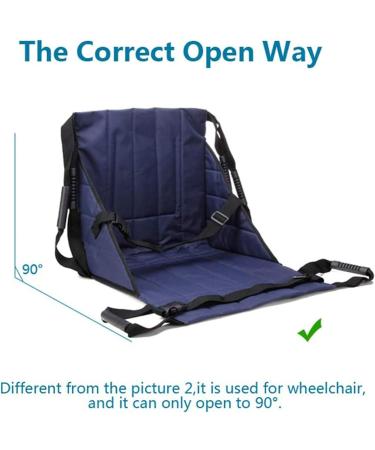 Medical Mobility Emergency Wheelchair Transfer Belt Patient Lift Sling Transfer Seat Pad Medical Mobility Emergency Wheelchair Transport Belt - Buy Online on SooperMarket.com