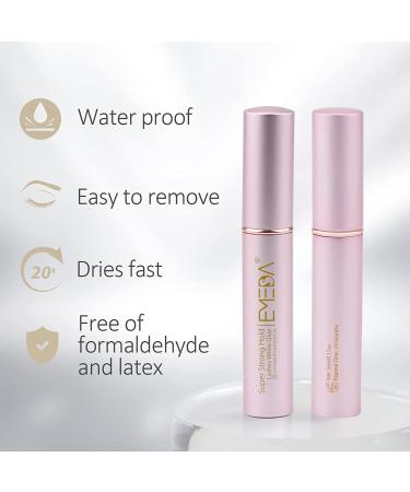 EMEDA Super Strong Hold Clear False Eyelash Glue - Latex Free, Waterproof, Suitable for Sensitive Eyes - 5ml/0.17oz - Buy Online on SooperMarket.com