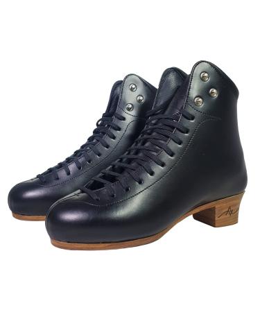Anabolix Mage Quad Roller Skate Boots - Hand Made Lightest Leather Boot - Heat Moldable - Closed Cell Memory Foam 8