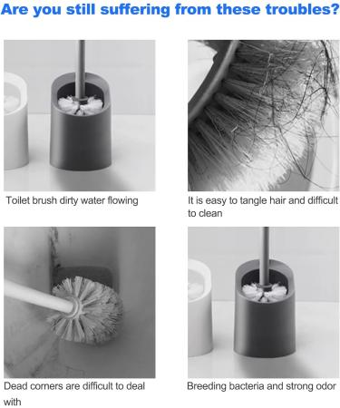Yheonver Disposable Toilet Cleaning System Disposable Toilet Flushable Refill Brush Flushable Refills - 48 Refills - Buy Online on SooperMarket.com