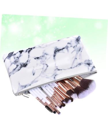 Baluue 12pcs Powder Marble Bristles Nylon Kit Brush Handle Makeup Cosmetics Synthetic - Buy Online on SooperMarket.com