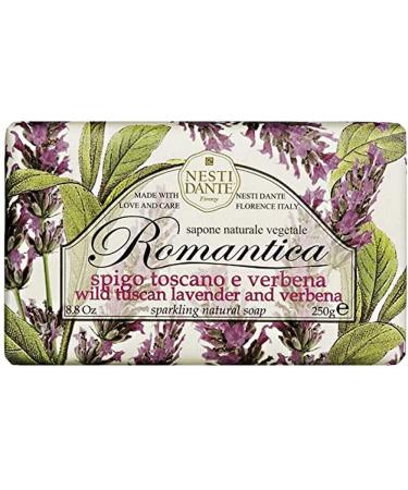 Nesti Dante Romantica Sparkling Natural Soap - Wild Tuscan Lavender & Verbena 250g/8.8oz