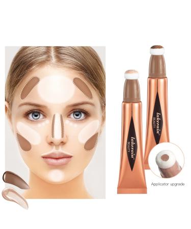 Silky Cream Contour Stick | Liquid Face Concealer & Contouring Wand | Easy to Blend Multi Functional Makeup Stick - Buy Online on SooperMarket.com