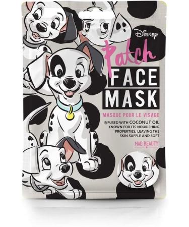 MAD BEAUTY DISNEY 101 Dalmatians Patch Face Masks Set Coconut Infused Sheet Masks Fights Dryness Cleanses Skin Softens Calms Anti-Aging - Buy Online on SooperMarket.com