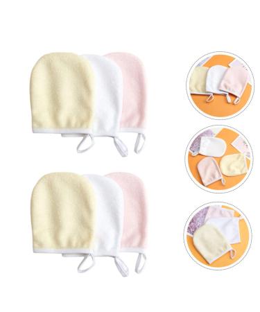 POPETPOP 30 Pcs Makeup Remover Gloves & Microfiber Bathing Wipes - Reusable & Disposable Makeup Removal Pads for Effortless Cleansing - Buy Online on SooperMarket.com