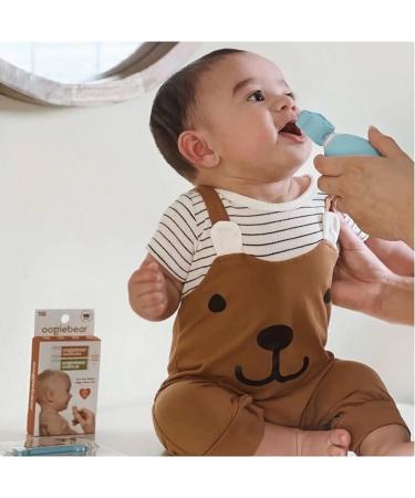 oogiebear Bulb Aspirator - The Safe Baby Nose Sucker for Newborns and Toddlers | BPA Free | Blue - Buy Online on SooperMarket.com