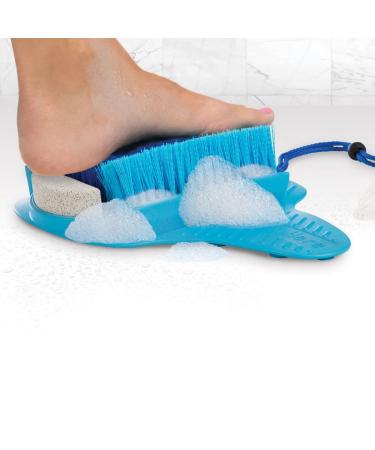FreshFeet Blue Scrubber - Exfoliating Foot Scrubber for Smooth Skin - Buy Online on SooperMarket.com
