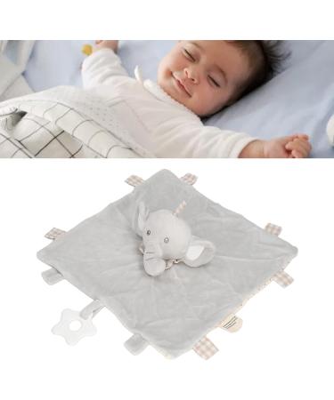 Baby Elephant Teething Dolls | Soft Infant Security Blanket and Teether Set - Buy Online on SooperMarket.com