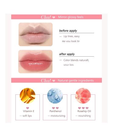 ZARICS Heart Jelly Lipstick - Hydrating & Long-Lasting Tinted Lip Balm | Moisturizing Gloss in Iced Persimmon - International Shipping Available - Buy Online on SooperMarket.com