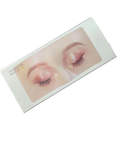 3D Makeup Practice Face Board Makeup Artist Board Reusable Silicone Full Face Practice Eyelash Eye Shadow for Beginners Girl's Gift - Buy Online on SooperMarket.com