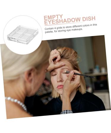 Mikinona 2pcs Empty Eyeshadow Palette Eyeshadow Palettes Makeup Containers Purple Eyeshadow Palette Blendable - Buy Online on SooperMarket.com