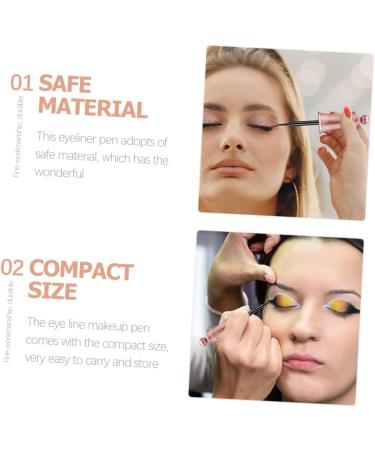 WOONEKY 6 Pcs Liquid Eyeliner Magnetic Eyeliner Fakeaway Makeup Mascara Refillable Glow Gel Coloring Pigment - Buy Online on SooperMarket.com