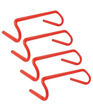 YEXEXINM 4 Pack Agility Speed Training Hurdles- 6" Detachable Agility Training Hurdles- Sports Practice Equipment for Athletes Soccer Basketball