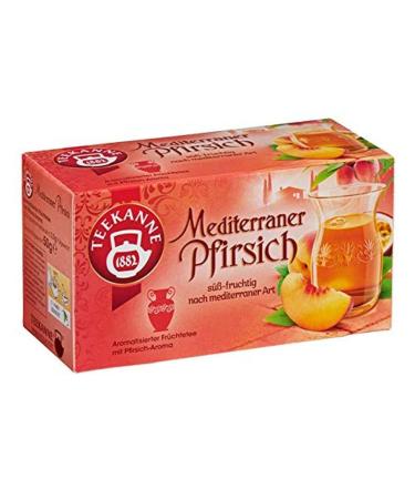 Teekanne Mediterranean Peach 20 tea bags 50g