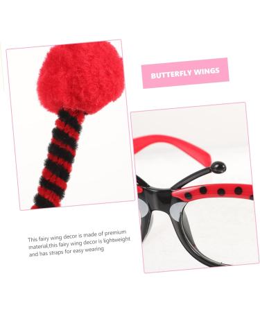 GALPADA 1 Set Ladybug Costume Suit Alien Eyeglasses Ladybug Eyeglasses Ladybug Party Favors Masquerade Sunglasses Ladybug Costume Props Makeup Headband Ladybug Ears Headband Plastic - Buy Online on SooperMarket.com
