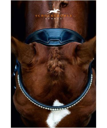 Schockem hle Malibu Anatomic Snaffle Bridle - Black Patent - Cob Size - Premium Equestrian Gear for Superior Comfort - Buy Online on SooperMarket.com