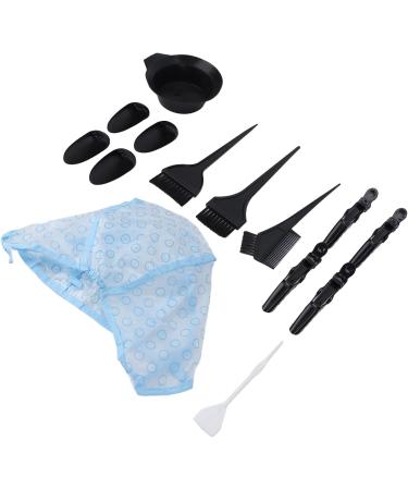 Hair Dyeing Tools Set DIY Hair Coloring Bowl Dyeing Hat Dyeing Brush Duck Billed Hair Clips Professional Salon Hair Coloring Kit - Buy Online on SooperMarket.com