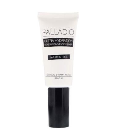 Palladio Ultra Hydration Primer Fills in Fine Lines and Pores Formulated with Coconut Oil Non Greasy Finish Fast Absorbing
