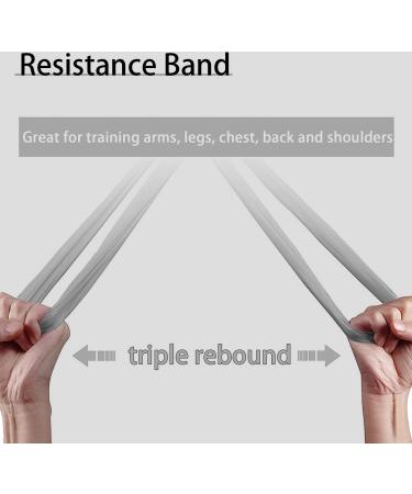PROIRON Latex-Free Resistance Bands Set - Light, Medium, Heavy - for Strength Training, Yoga, Pilates - 2m/30lb - Home Gym Workout - Buy Online on SooperMarket.com