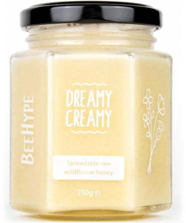 BeeHype - Dreamy Creamy 100% Pure Raw Natural Creamed Set Honey with Natural Enzymes Vitamins Minerals and Antioxidants 6 x 230g Dreamy Creamy Pack of 6 - Buy Online on SooperMarket.com