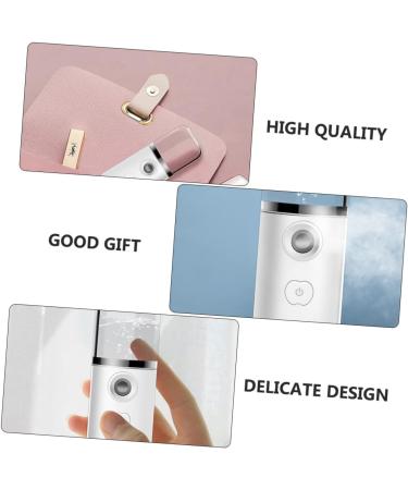 CANIGHT Hydrating Instrument Face Steamer Eyelash Extensions Mist Cool Mist Sprayer Facial Mister Abs White - Buy Online on SooperMarket.com