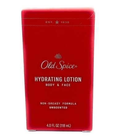 Old Spice Hydrating Body and Face Lotion, Unscented - 4 oz - Buy Online on SooperMarket.com