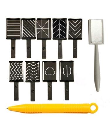 Hilai 11pcs/set Nail Art Tool Magnet Pen for DIY Magic 3D Magnetic Cat Eyes Polish UV Gel Polish Cat Eye