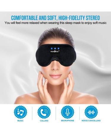 MUSICOZY Bluetooth Sleep Headband - Wireless Music Headphones for Side Sleepers - Cool Tech Gadgets for Men, Women, Boys, Girls - Pack of 2 - Buy Online on SooperMarket.com