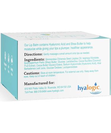 Hyalogic Episilk HA Lip Balm with Hyaluronic Acid - Moisturizing Lip Care 0.5 oz - Buy Online on SooperMarket.com