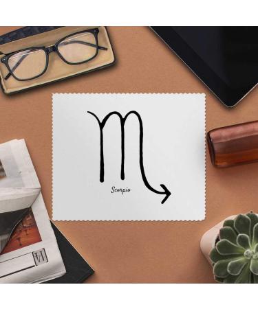 Buy 2 x Scorpio Zodiac Sign Microfiber Cleaning Cloths - Eco-Friendly & Durable | International Shipping - Buy Online on SooperMarket.com