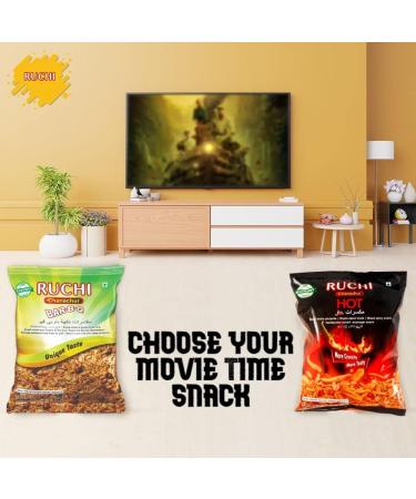 Ruchi Chanachur mixed packs - 3 types (300g:2Hot+1BBQ) 2Hot+1BBQ 900 g (Pack of 1) - Buy Online on SooperMarket.com
