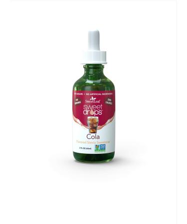 Wisdom Natural SweetLeaf Sweet Drops Stevia Sweetener Cola 2 fl oz (60 ml)