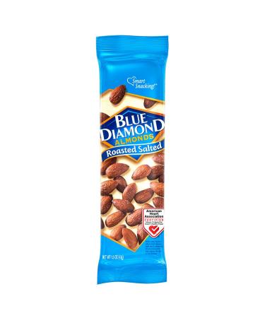 Blue Diamond Almonds, Roasted Salted, 1.5 Ounce (Pack of 12)