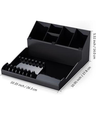 Noverlife Versatile Salon Hair Styling Tools Organizer - Detachable Storage Holder for Hairdressing Tools & Scissors - Wall Mount or Countertop Freestanding - Ideal for Barber Shops and Hair Salons - Black - Buy Online on SooperMarket.com