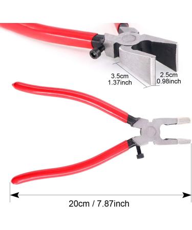 Swpeet 36 Sets 1.25mm Key Fob Hardware with Pliers - Glass Running Pliers Tools for Key Fob Making - Studio Running Pliers with Rubber Tips - Buy Online on SooperMarket.com