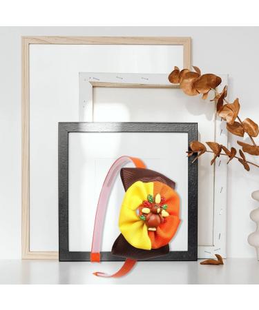 Stakee Thanksgiving Hair Hoop Turkey Headband Bowknot Hair Hoop Autumn Orange Hair Hoop Thanksgiving Hair Accessories - Buy Online on SooperMarket.com
