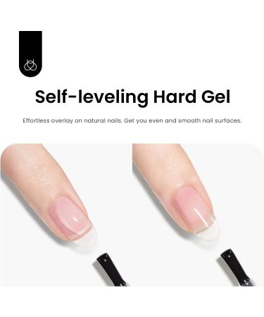 Beetles Gel Polish Beetles Builder Gel 7 in 1 Nail Builder Strengthener Gel Clear Color Hard Gel Builder Extension Nail Gel for Holiday Nail Art Design Gift for Girls - Buy Online on SooperMarket.com