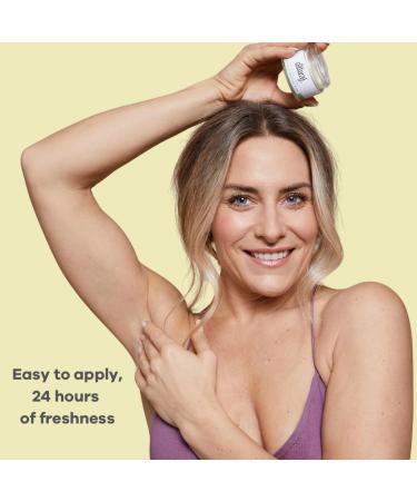 The Natural Deodorant Co Active Deodorant Balm Lemon & Geranium 55g Aluminium Free Plastic Free Extra Strength - Buy Online on SooperMarket.com