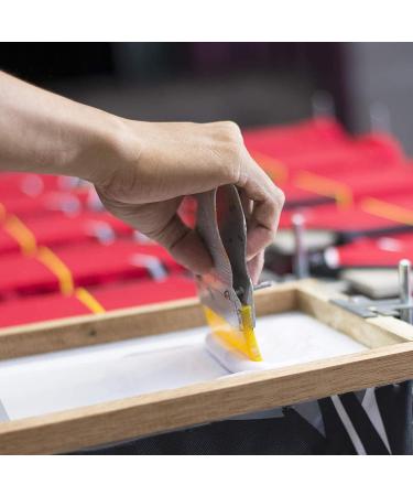 Caydo 4 Pieces Screen Printing Frames Set - 110 Mesh, Ideal for Beginners and Kids - 4 Sizes Included: 9x5.1, 10.6x6.7, 12.2x8.2, 14x10 Inches - Buy Online on SooperMarket.com