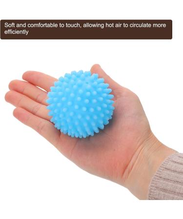 Reusable Vinyl Laundry Dryer Balls - 4pcs | Reduce Wrinkles Static & Drying Time | Eco-Friendly Fabric Softener - Buy Online on SooperMarket.com