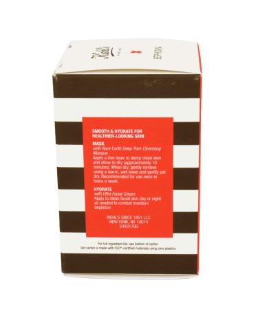 Kiehl's Rare Earth Deep Pore Masque & Ultra Facial Cream Duo - Buy Online on SooperMarket.com
