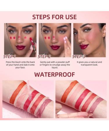 Xcreando Blush Makeup Soft Cream Blush for Cheeks Matte Blush Stick for Cheek Eye Lip Skin Tint Dewy Finish Weightless Natural-Looking (#1 morning rose) - Buy Online on SooperMarket.com