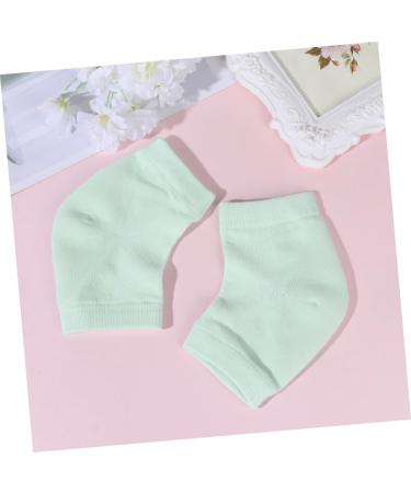 minkissy 2 Pairs High Heels for Men Socks for Men Plantar Socks Heel Socks Heel Sleeve Silicone Foot Heel Anti-Crack Socks Gel Socks Moisturizing Gel Socks Socks Toe Socks - Buy Online on SooperMarket.com