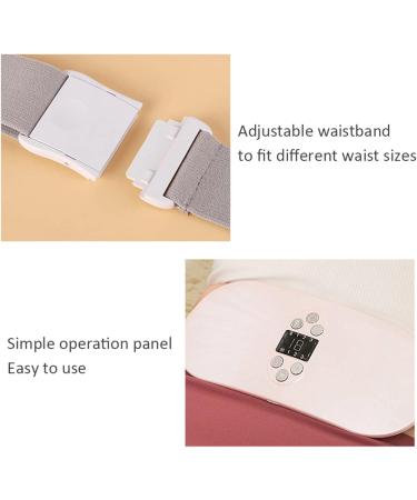 Heated Uterus Belt for Menstruation Relief Electric Heating & Massage Device for Stomach & Waist Comfort - Buy Online on SooperMarket.com