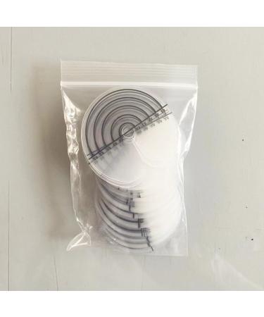 EXOTIC MYTH 100 Pieces Hair Extensions Scalp Protector Heat Shield Guards for Hair Extension Bonding Round Circular and Single Hole Clear Fusion Glue Protector - Buy Online on SooperMarket.com